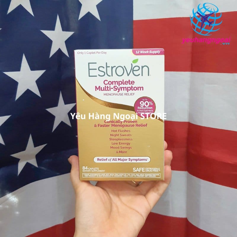 Viên Uống Cân Bằng Nội Tiết Estroven Complete Multi-Symptom 84 Viên Của Mỹ.